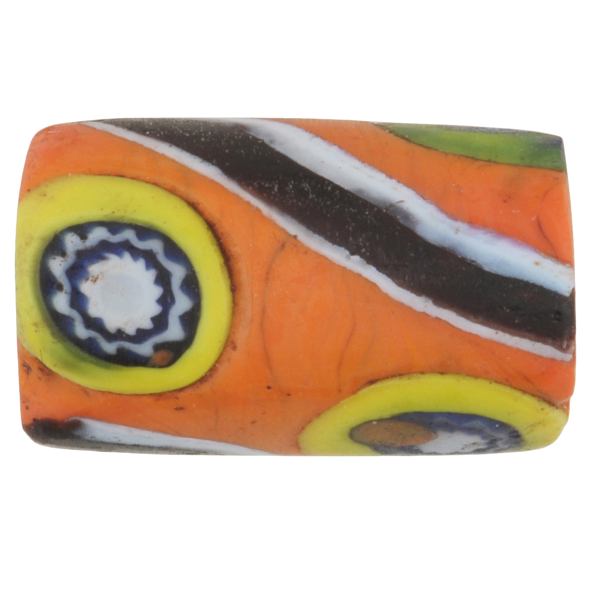 Rare Antique Venetian Millefiori Mosaic Bead - African Trade Beads