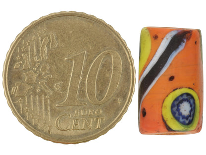 Rare Antique Venetian Millefiori Mosaic Bead - African Trade Beads - alternate view