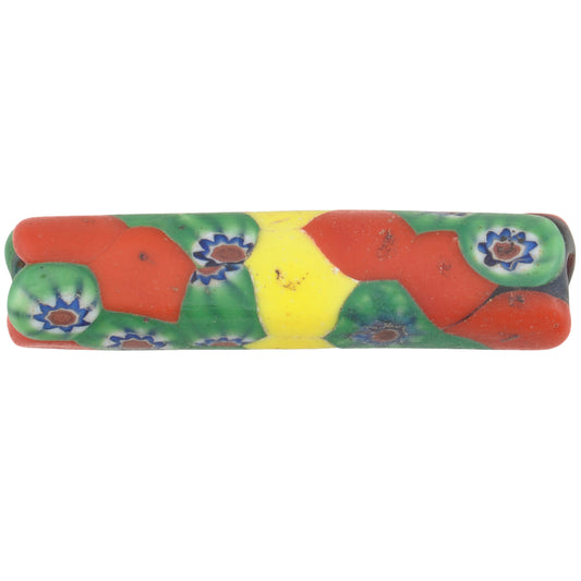 Rare Antique Large Venetian Millefiori African Trade Bead 38Mm