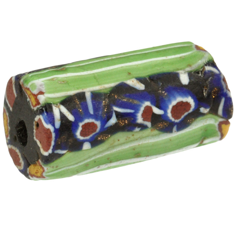 Σπάνιο μεγάλο Millefiori Venetian Mosaic Glass Trade Bead SB-23311