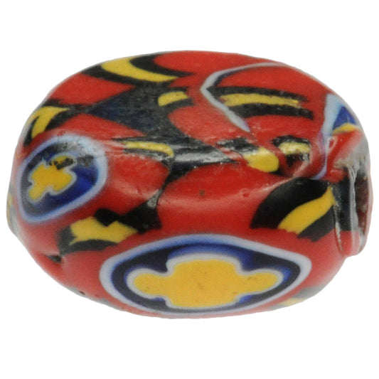 Nice Old tabular Millefiori Venetian Mosaic Trade Beads SB-22453