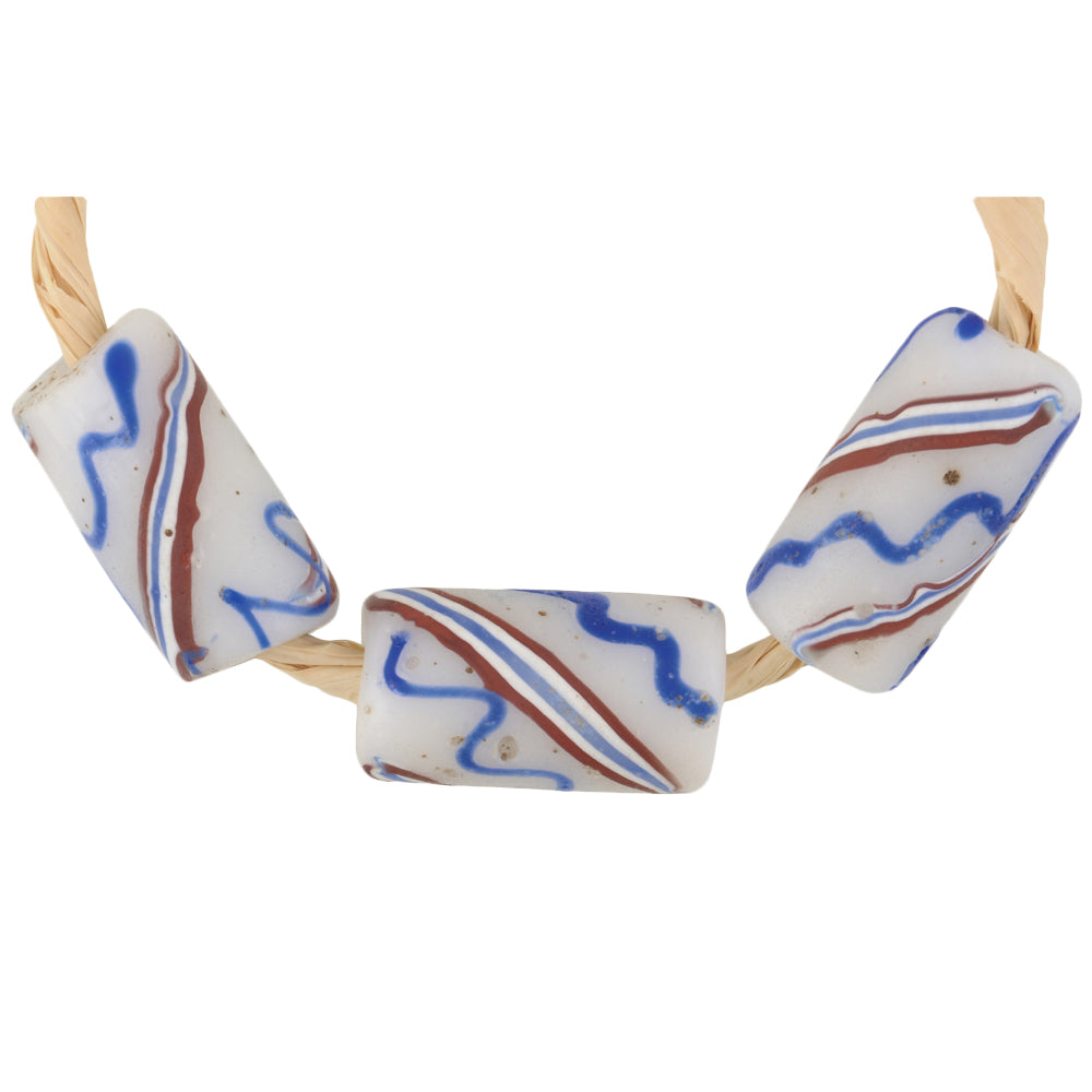 Rare Antique Fancy Venetian Lampwork Glass Trade Beads - African Trade