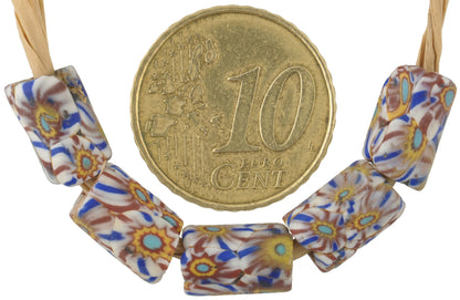 Rare Antique Venetian Millefiori African Trade Beads Set - 10Mm - alternate view