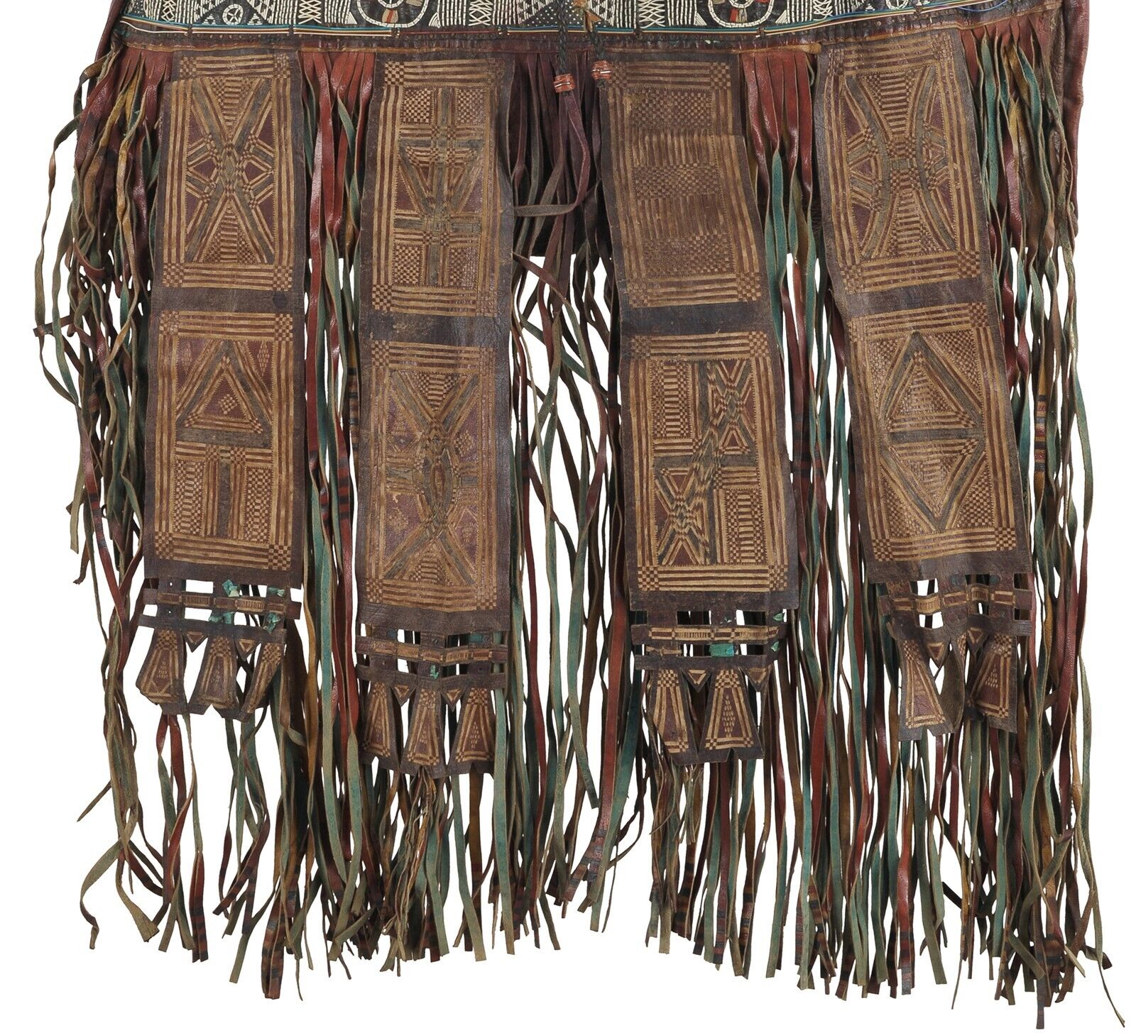 African Art Tuareg leather camel bag Mali Niger Sahara Bedouin - Tribalgh