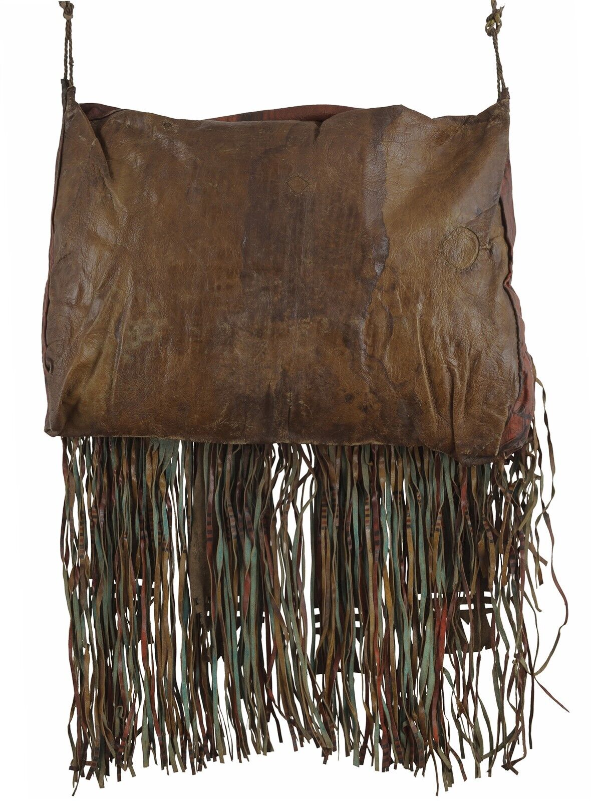 African Art Tuareg leather camel bag Mali Niger Sahara Bedouin - Tribalgh