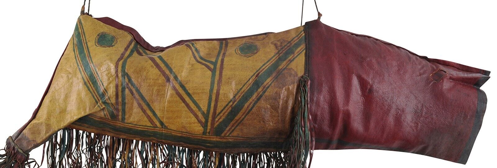 African Tuareg camel Bag Old leather Sahara Niger Mali - Tribalgh