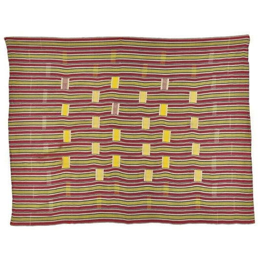 Древнеафриканское искусство Ewe kente Ghana текстиль ручной работы церемониальная ткань - Tribalgh