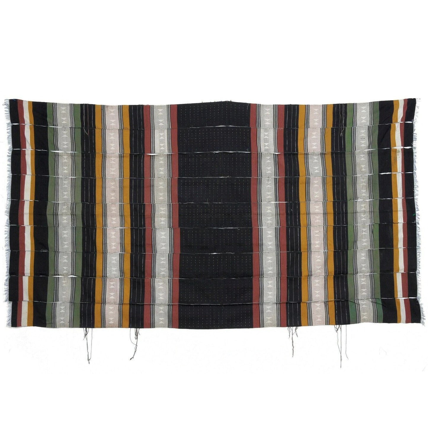 Ancien tissu africain Djerma Niger textile tissé à la main couverture de mariage du désert du Sahara - Tribalgh