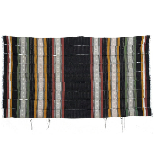 Old African Djerma Niger handwoven cloth textile Sahara Desert wedding blanket - Tribalgh