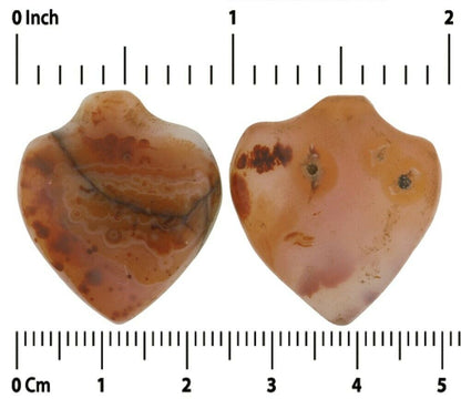 Antique trade beads carnelian Agate stone pendants heart ethnic tribal jevelery - Tribalgh