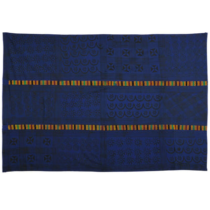 Adinkra Cloth Ghana Ashanti Африканская художественная ткань с ручным тиснением в Западной Африке - Tribalgh