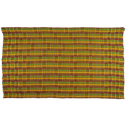 Tissu africain Kente tissé à la main Ashanti Asante Akan textile décoration de la maison Ghana - Tribalgh