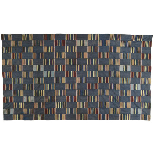Старая африканская кенте Эве Гана тканая ткань ручной работы текстиль для дома Арт декор Цесарка - Tribalgh