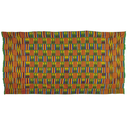 Ghana seltenes Kente handgewebtes Tuch Ashanti Asante African Art Ghana Akan Dekor - Tribalgh