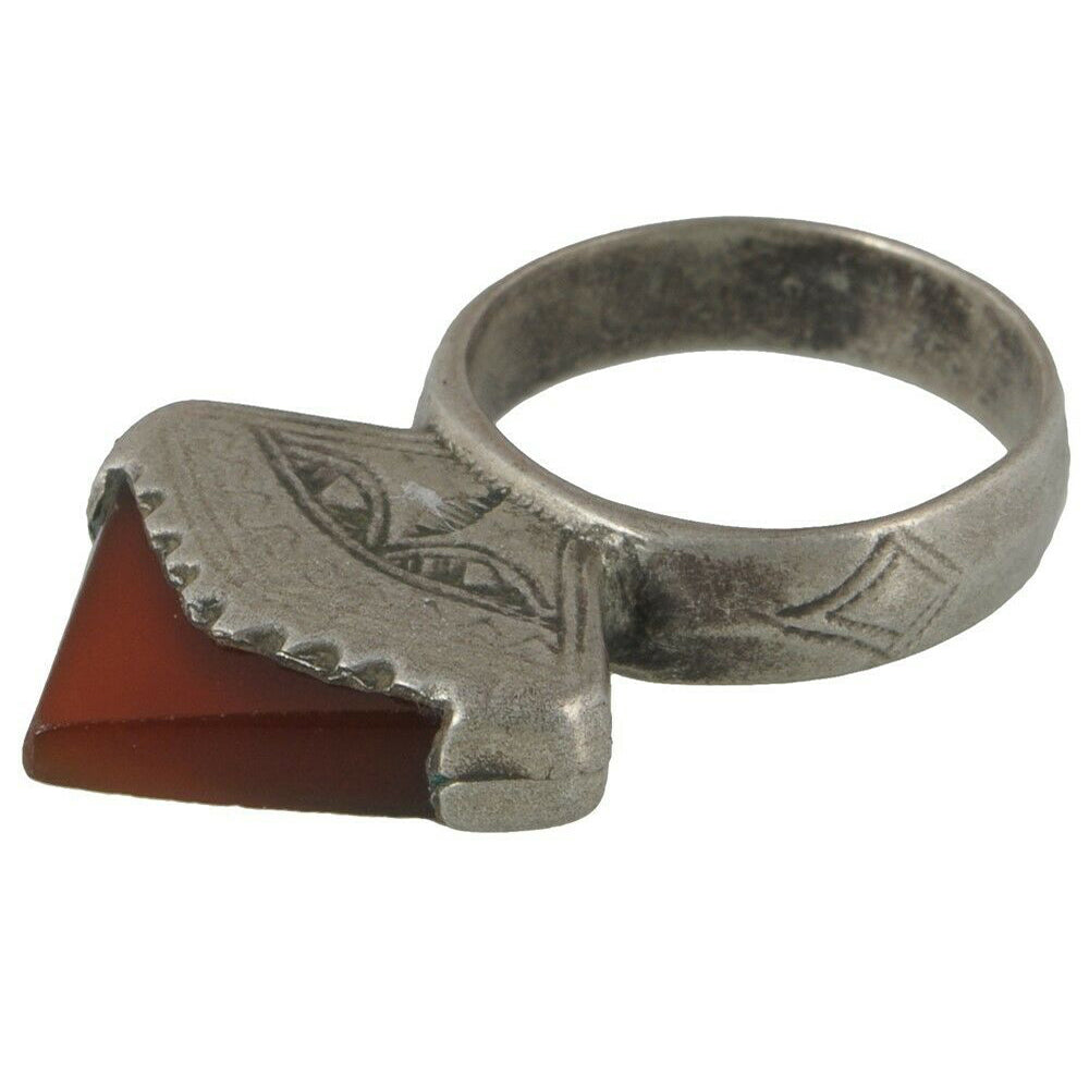Silver Tuareg Ring old ethnic jewelry African Art Niger Nigeria Mali West Africa - Tribalgh