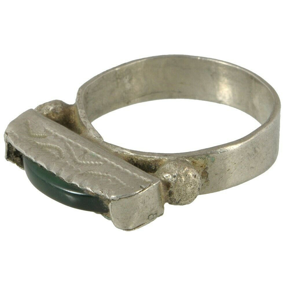 Anillo Plata Antigua Tuareg Étnico Sahara Arte joyería Africano Níger Mali Bereber - Tribalgh