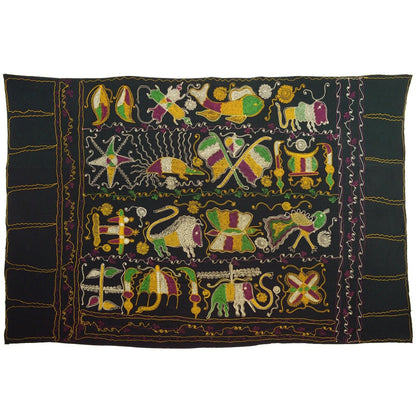Cloth Of The Great Akunitan Ghana Ashanti African Cloth Fabric Ethnic Tribal - close-up
