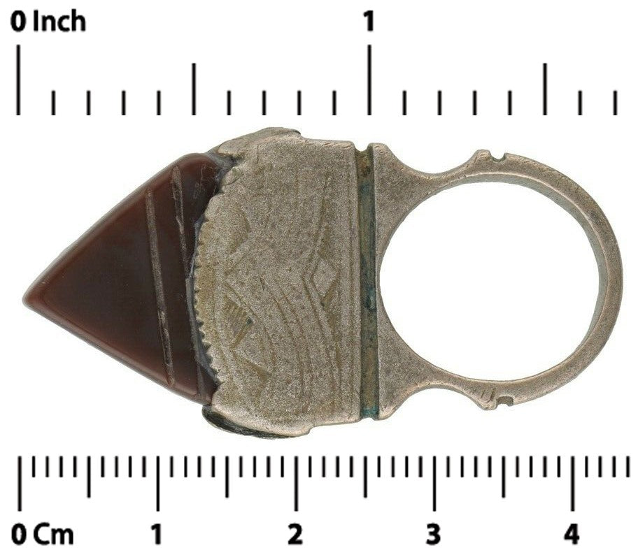 Παλιό ασημένιο δαχτυλίδι tureg Αφρικανικό ασημένιο Ethnic κόσμημα Sahara Berber Niger Mali - Tribalgh