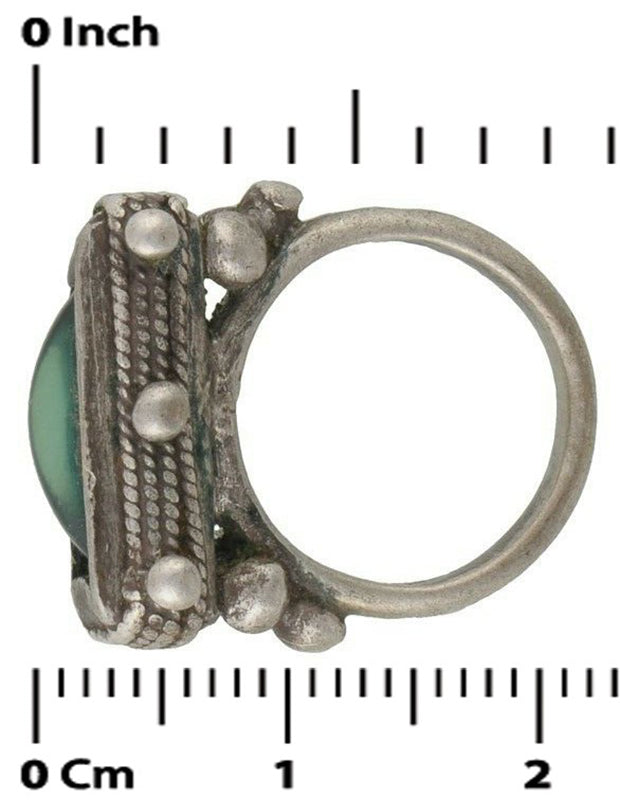 Αντίκα ασημένιο δαχτυλίδι Τουαρέγκ φυλετικά έθνικ κοσμήματα Αφρικανικός Νίγηρας boho χειροποίητο - Tribalgh
