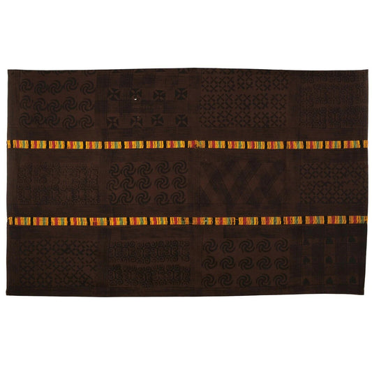 Ткань Adinkra Ashanti украшение африканской Ганы ткань ручной штамповки в Западной Африке - Tribalgh