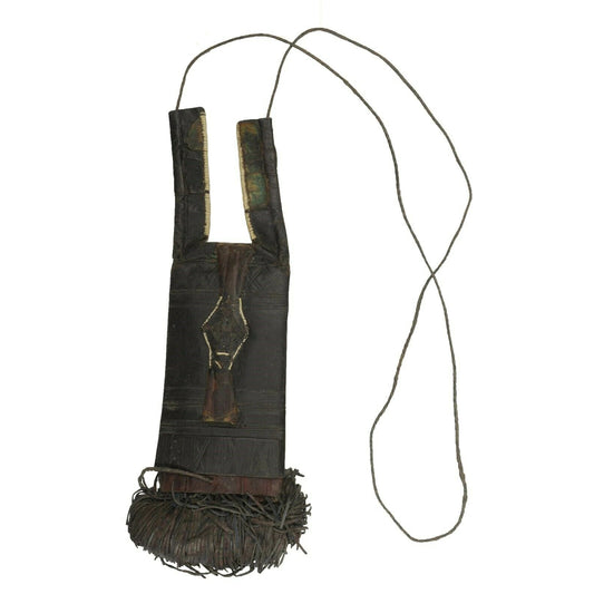 Кошелек африканских туарегов Старый кожаный кошелек Нигер Нигерия Мали Сахара - Трайбалг
