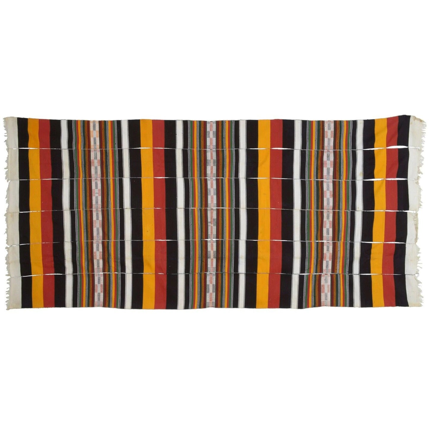 Ancienne couverture africaine Djerma Niger tissée à la main Tente touareg suspendue en tissu art textile - Tribalgh