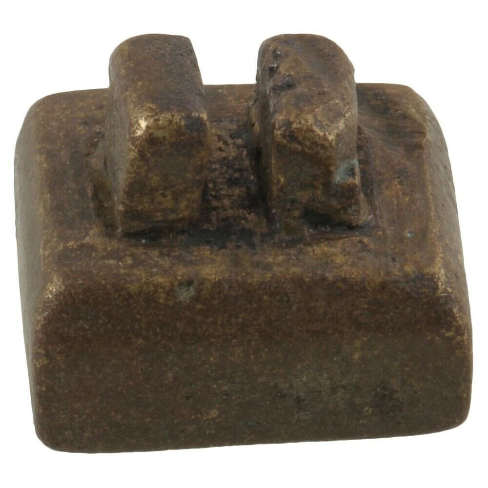 Antique Gold Weight African Ghana coast Ashanti Akan Brass lost wax goldweight - Tribalgh