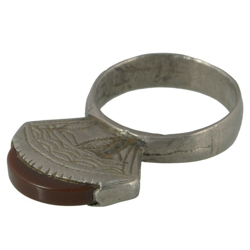 Ancienne Bague Touareg bijoux en argent Art Africain Niger Mali Ethnique Berbère - Tribalgh