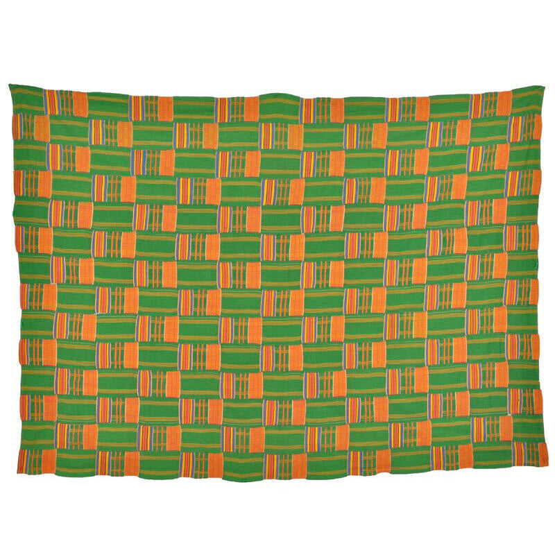 Ewe kente Ghana handwoven cloth old textile home decorative hand made Art - Tribalgh
