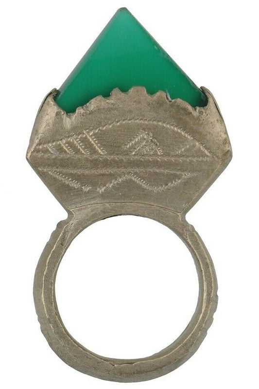 Tuareg Silver Ring Old jewelry Art African Niger Nigeria Mali West Africa Ethnic - Tribalgh