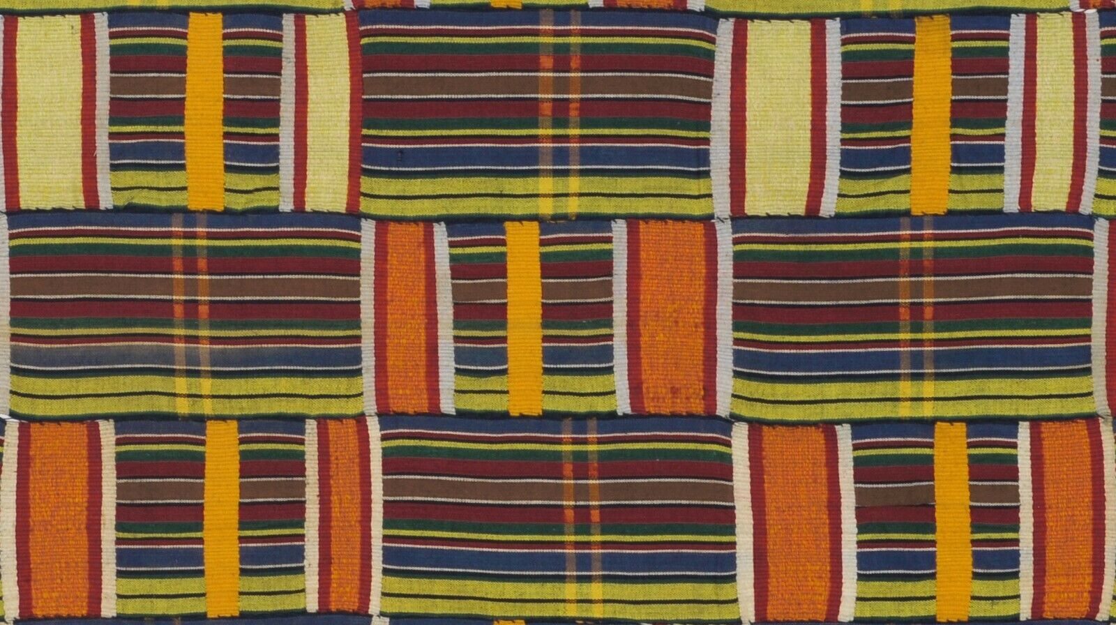 Old African Kente Ewe Ghana hand woven cloth textile Art home decor - Tribalgh