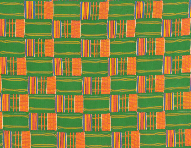 Ewe kente Ghana panno intrecciato a mano vecchio tessuto decorativo per la casa fatto a mano Art - Tribalgh