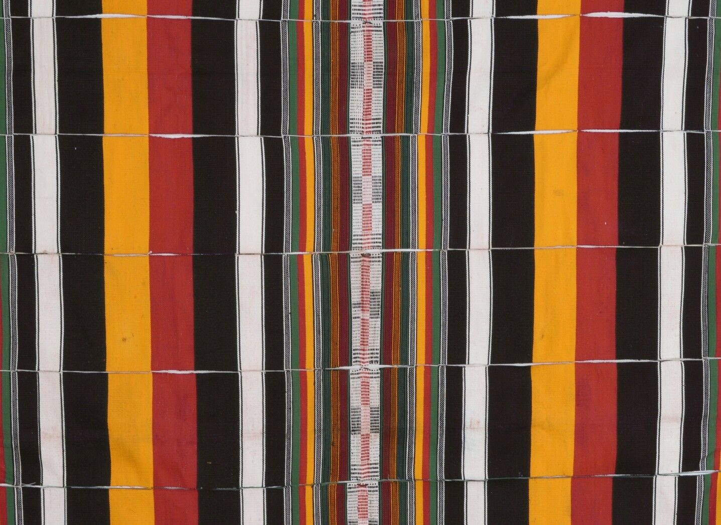 Ancienne couverture africaine Djerma Niger tissée à la main Tente touareg suspendue en tissu art textile - Tribalgh