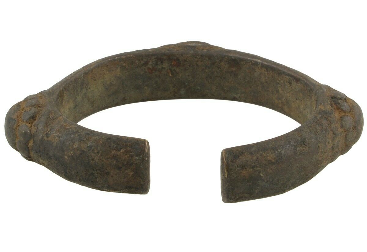 Old African brass bronze bracelet currency Fulani Ashanti Ghana Burkina Faso - Tribalgh