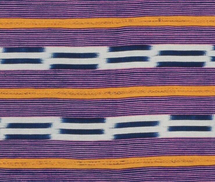 Costa de marfil Baule tela africana tejida a mano textil decoración del hogar - Tribalgh
