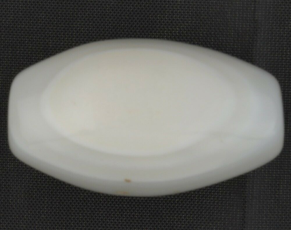 Antique bead Agate stone handmade African trade old Cambay India large pendant - Tribalgh
