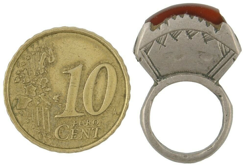 Old Tuareg hair ornament coin silver ethnic jewelry African Niger Mali Nomads - Tribalgh