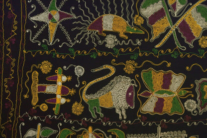 Cloth Of The Great Akunitan Ghana Ashanti African Cloth Fabric Ethnic Tribal - product focus