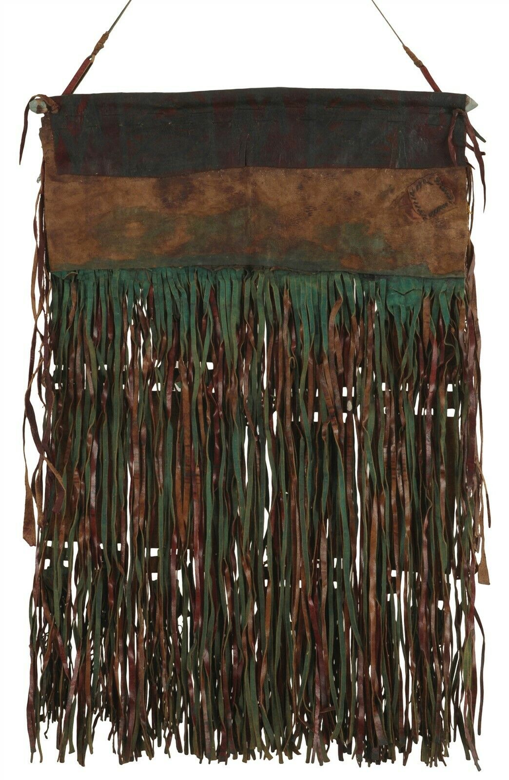 Leather Tuareg old tent decor panel African Art Mali Niger Sahara desert Ethnic - Tribalgh