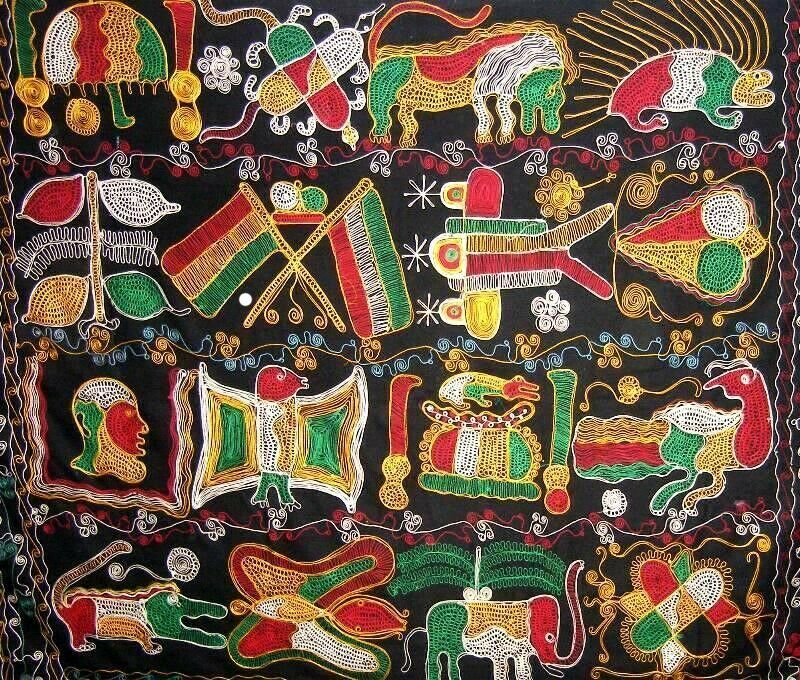 CLOTH OF THE GREAT Akunitan Ghana Ashanti African cloth fabric Ethnic Tribal - Tribalgh