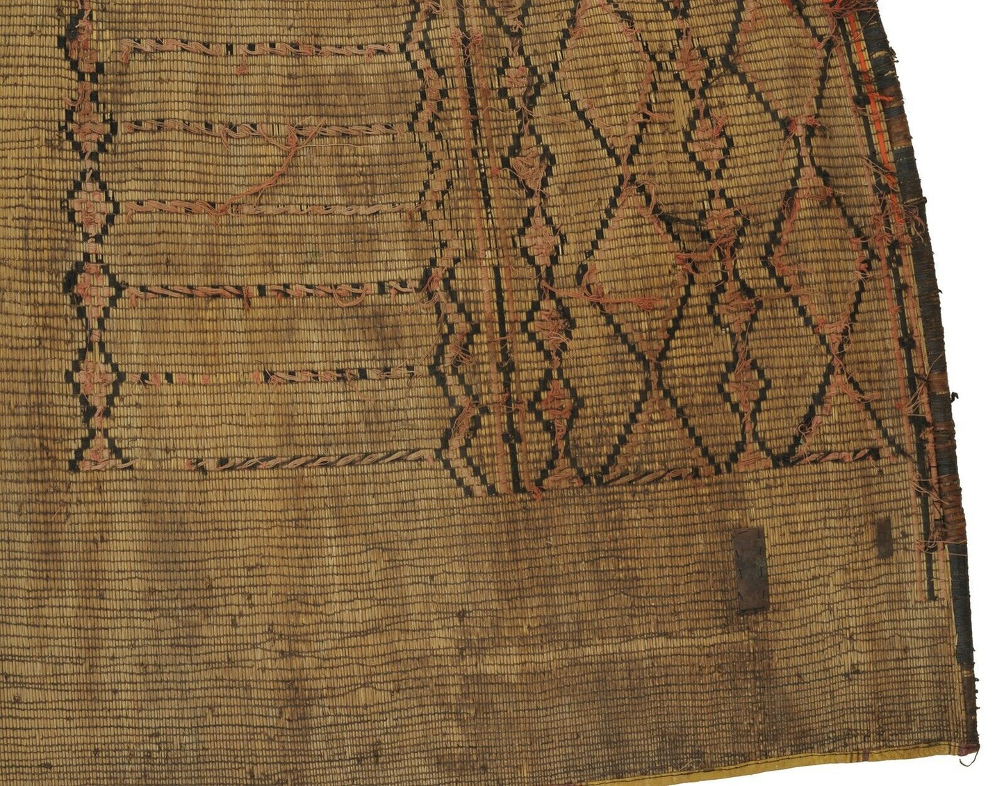 Старые африканские туареги, тканый ковер из соломенной кожи, Нигер, пустыня Мали, Сахара - Трайбалг