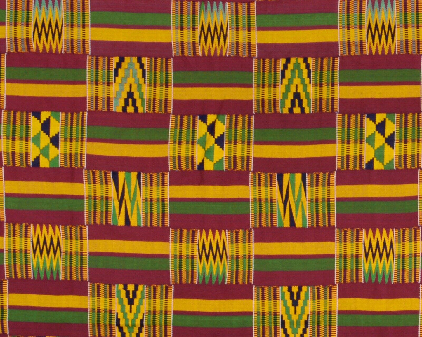 Kente African Ashanti Asante Akan handgewebtes Tuch Ghana Wanddekoration Art - Tribalgh