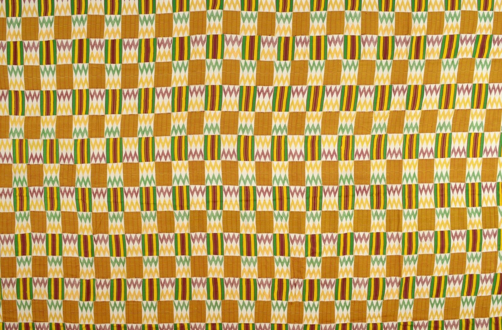Kente African Ashanti Asante Akan handgewebtes Tuch Ghana Wanddekoration Art - Tribalgh