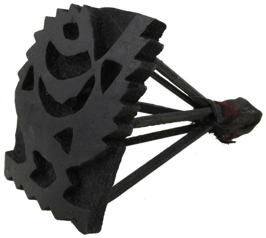 Adinkra Ashanti Westafrika Ghana Stempelblock Akan Stoff Symbol SANKOFA - Tribalgh