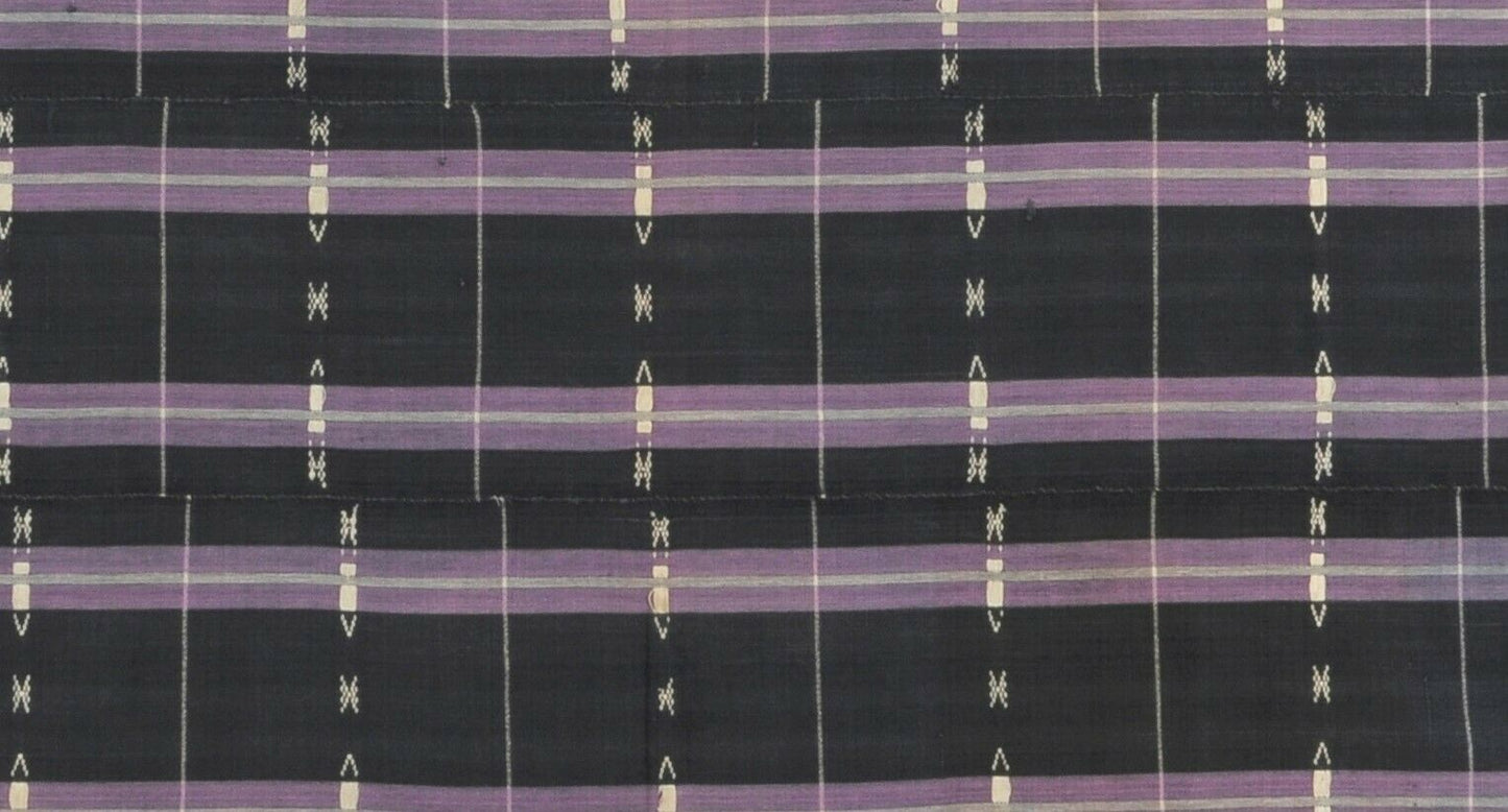 Baule Ivory Coast African hand woven cloth Ethnic textile home decoration - Tribalgh