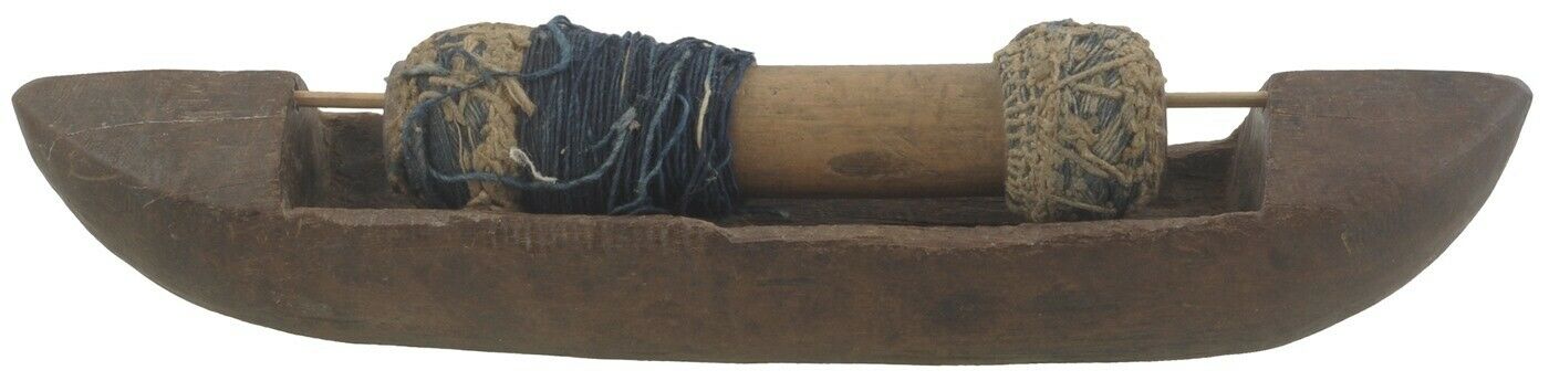 Outil de tissage en bois ancien métier à tisser kente d'art africain pour tissu tissé Ashanti Ghana - Tribalgh