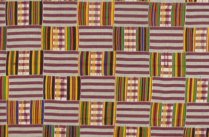 Kente handgewebtes Ghana-Tuch, afrikanischer Textilstoff, Ashanti, handgefertigtes Design – Tribalgh