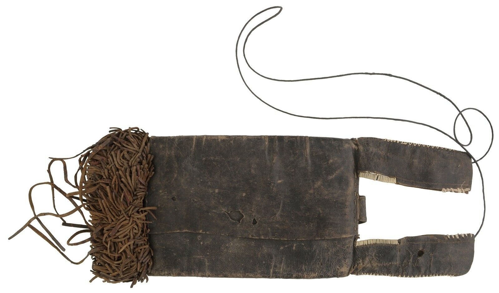 Tuareg leather wallet purse African Sahara Niger Nigeria Mali handmade Art - Tribalgh