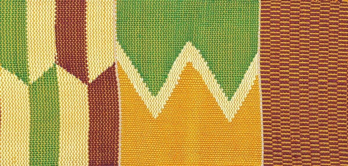 Kente Ashanti étole africaine Ghana tissu écharpe tissée à la main textile fait main - Tribalgh