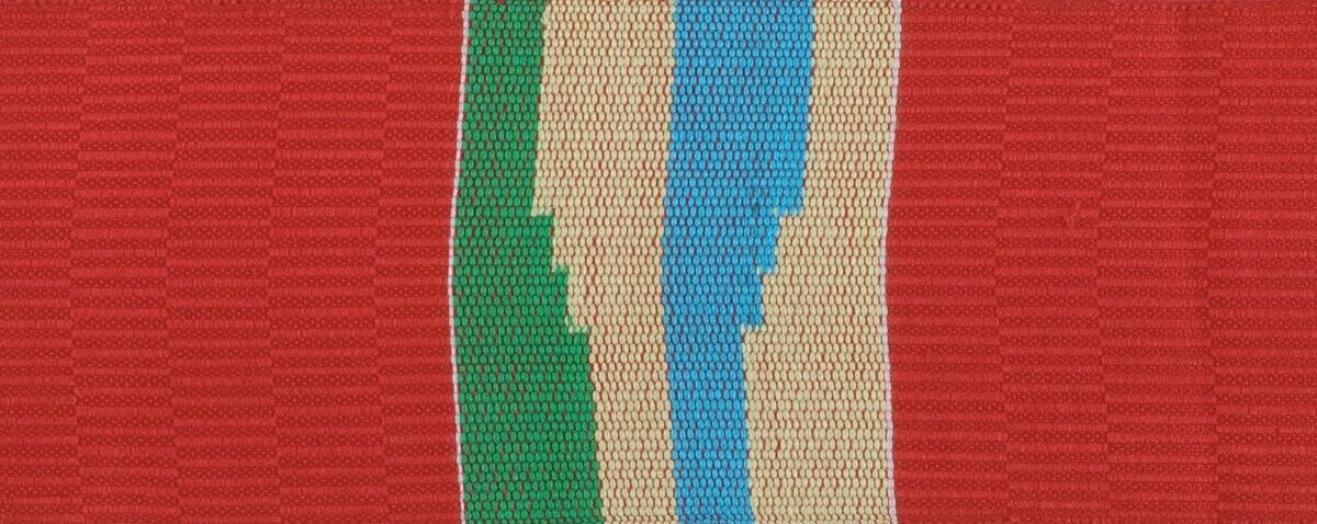 Ashanti Kente Ghana Handwoven cloth African scarf stole textile sash - Tribalgh